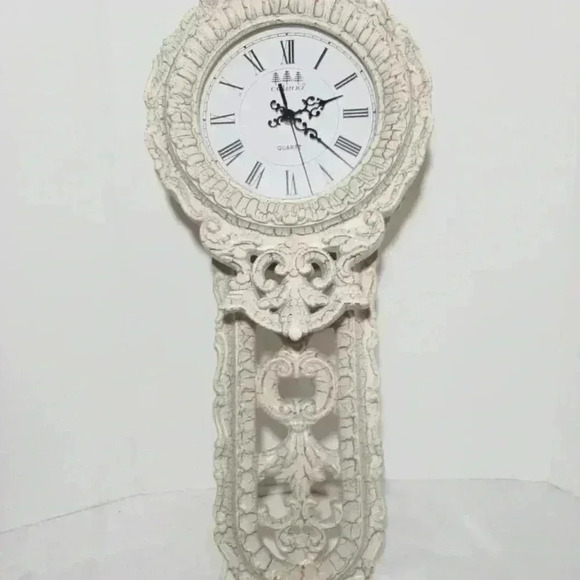 Taiwan Clock Made in Taiwan | Wall Decor | Vintage Ornate Wall Clock Sirroco ...